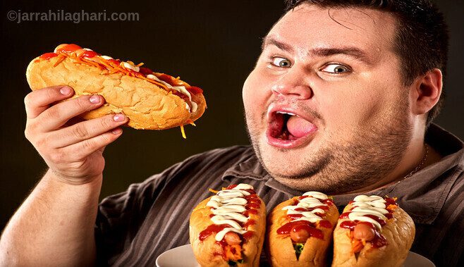 مصرف غذای فراوری شده موجب چاق شدن می شود